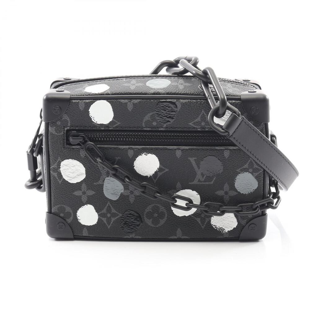Louis Vuitton LV YK Soft Trunk Monogram Eclipse Black Shoulder Bag Canvas